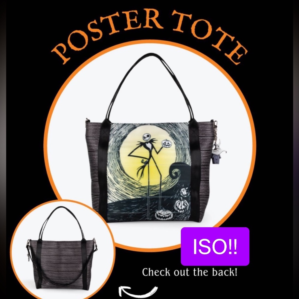 Harvey’s Nightmare Before Christmas poster tote
